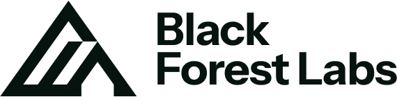 The Black Forest Labs logo, the maker of the FLUX AI image and video models