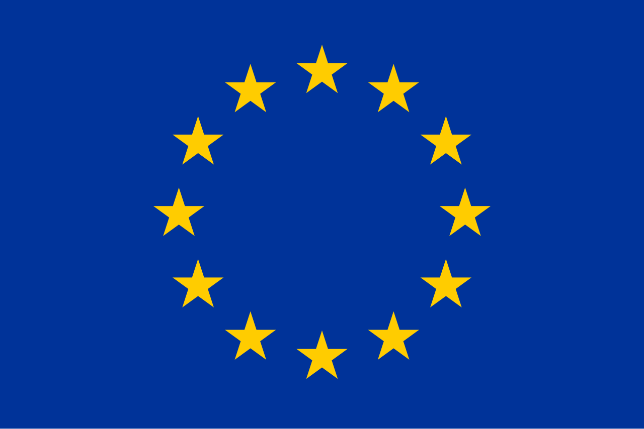 The flag of the European Union, whose Digital Services Act now governs ChatGPT as a very large online search engine